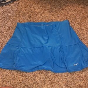 blue nike skirt